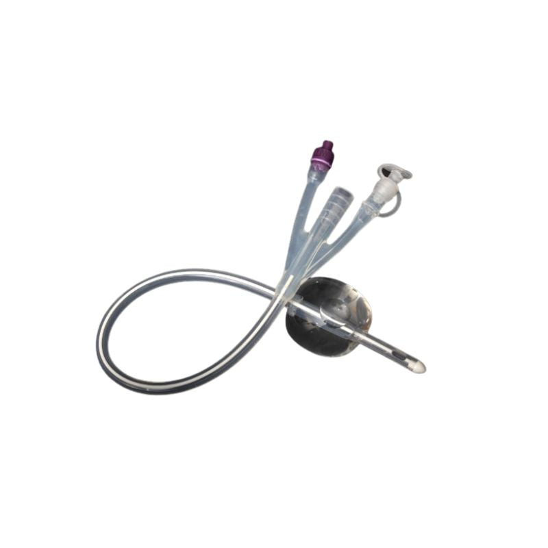 Cliny All Silicone 3 Way Haematuria Catheter STD Tip