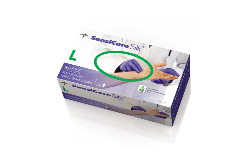 SensiCare® Silk Nitrile Exam Gloves