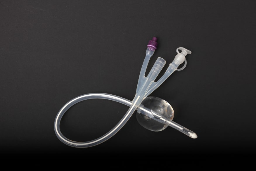 Cliny All Silicone 3 Way Haematuria Catheter STD Tip
