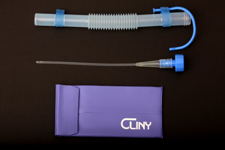 Cliny All Silicone Self Catheterisation Set Female