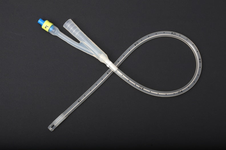 Cliny All Silicone Nephrostomy Open Tip Catheter Detachable Funnel