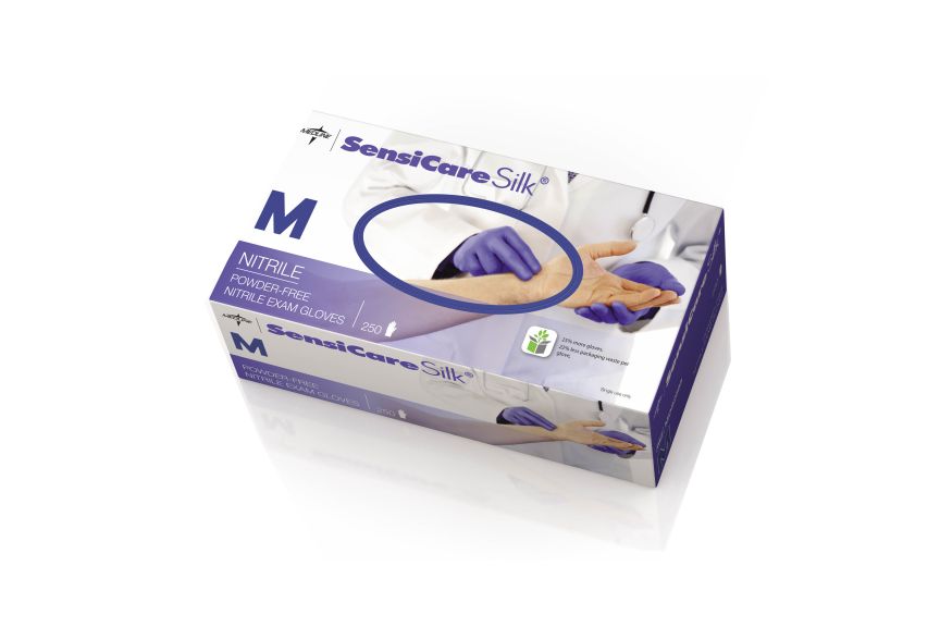 SensiCare® Silk Nitrile Exam Gloves